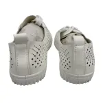 Weeboo White Cutout Lace-Up Sneakers Women's Size 5