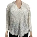 Free People Baja Babe Confetti Speckled Hacci Hoodie Sweater