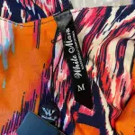 White Mark Ikat Print Bodycon Maxi Dress