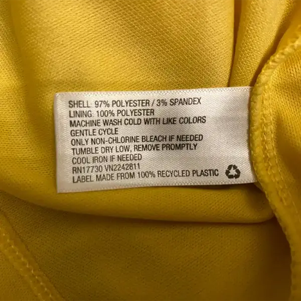 Xhilaration Mustard Yellow Mixed Floral Print Fit and Flare Dress Long Sleeve Size XS