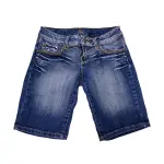 Zco Premium Embellished Denim Bermuda Shorts