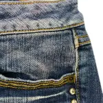 Zco Premium Embellished Denim Bermuda Shorts