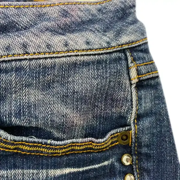 Zco Premium Embellished Denim Bermuda Shorts