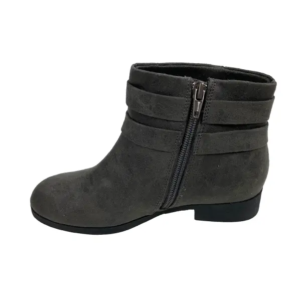 zoe & zac Girls Faux Suede Ankle Boots Size 2