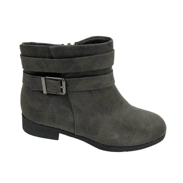 zoe & zac Girls Faux Suede Ankle Boots Size 2